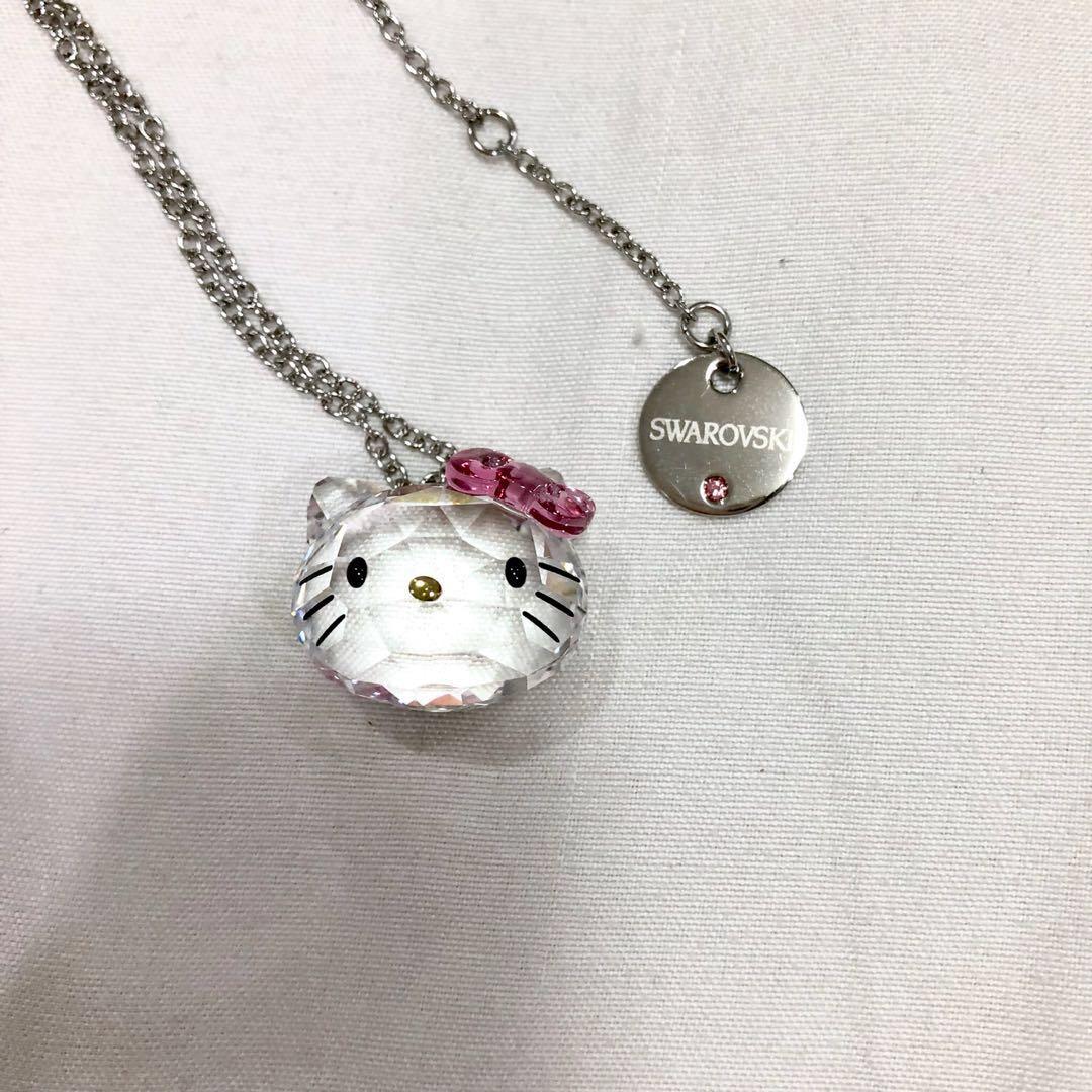 Swarovski Hello Kitty Crystal Necklace Free Shipping