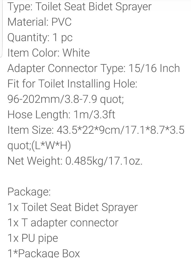 Toilet spray, Everything Else on Carousell