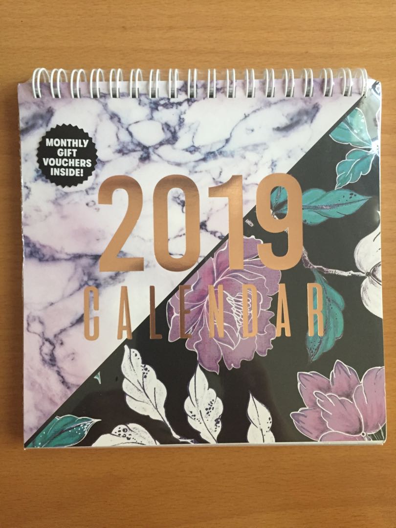 Typo 2019 Calendar Books Stationery Stationery On Carousell