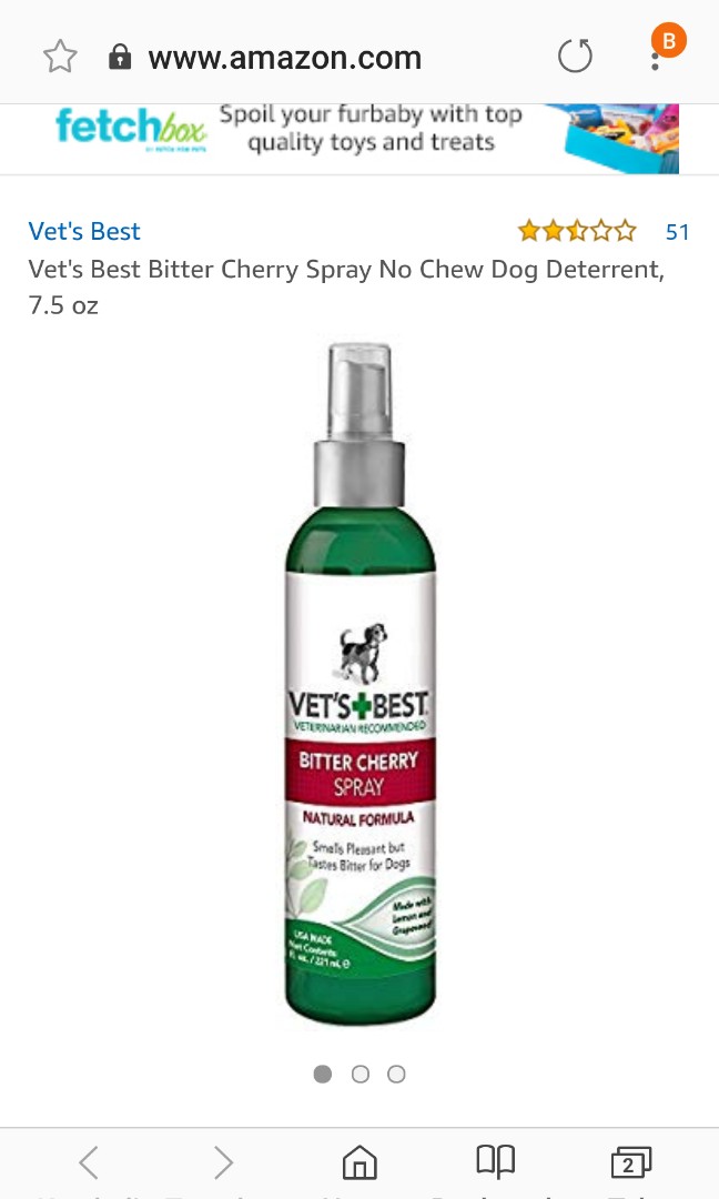 top paw bitter no chew spray