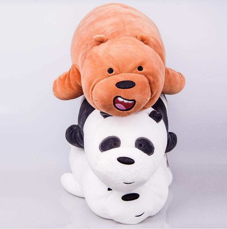 stuffed polar bear toy