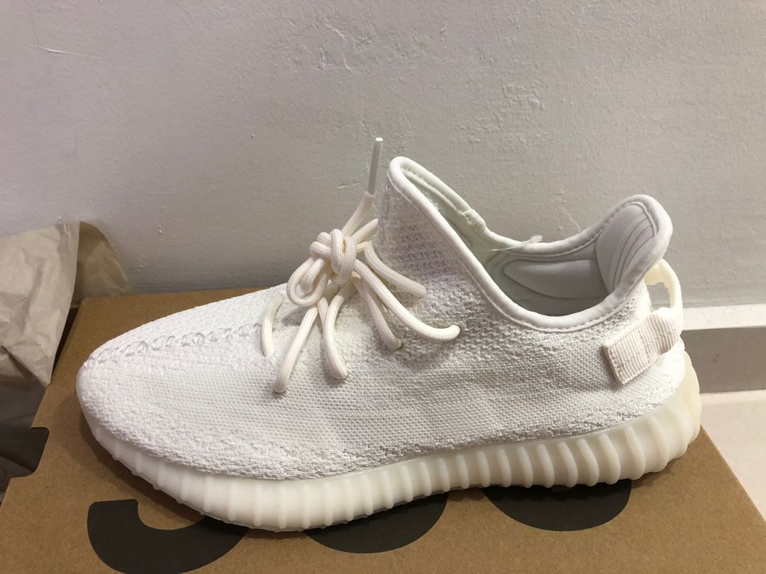 Yeezy 350 V2 Cream White Men s Fashion Footwear Sneakers on