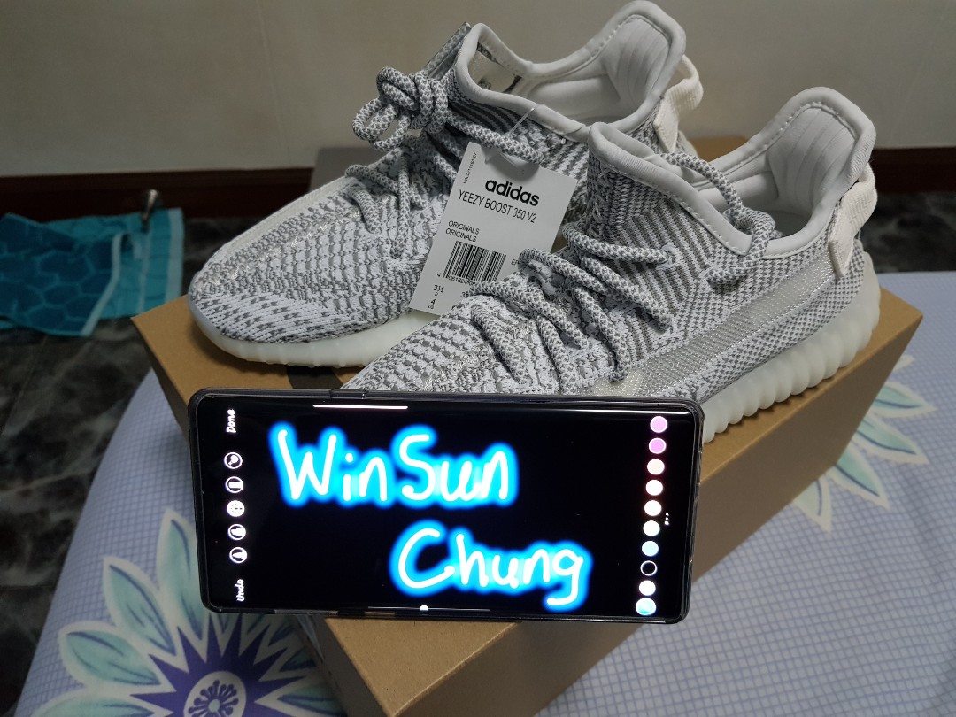 Buy Cheap Yeezy 350 V2 Black Static Reflective on Sale 2019