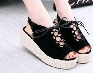 Sandal wanita wedges Sdw224