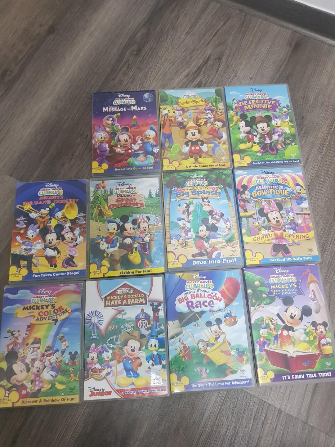 Mickey mouse clubhouse dvd box set uk