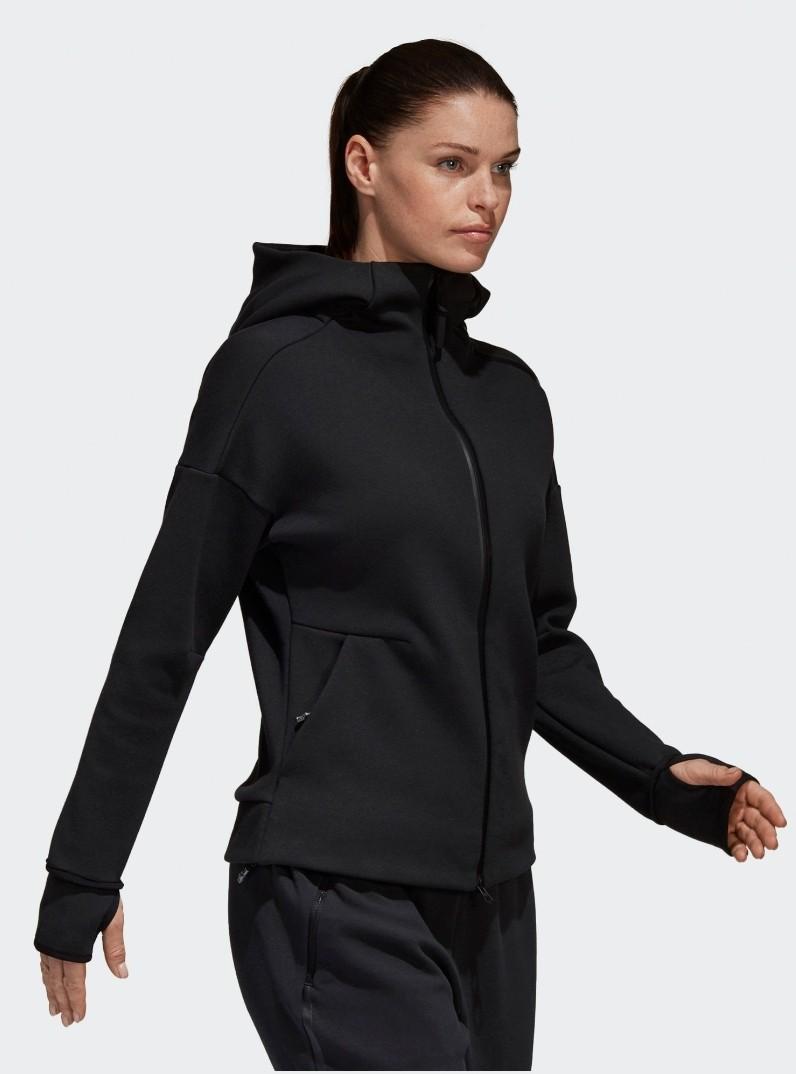 Adidas Women ZNE Hoodie 2 Women s Fashion Coats Jackets and
