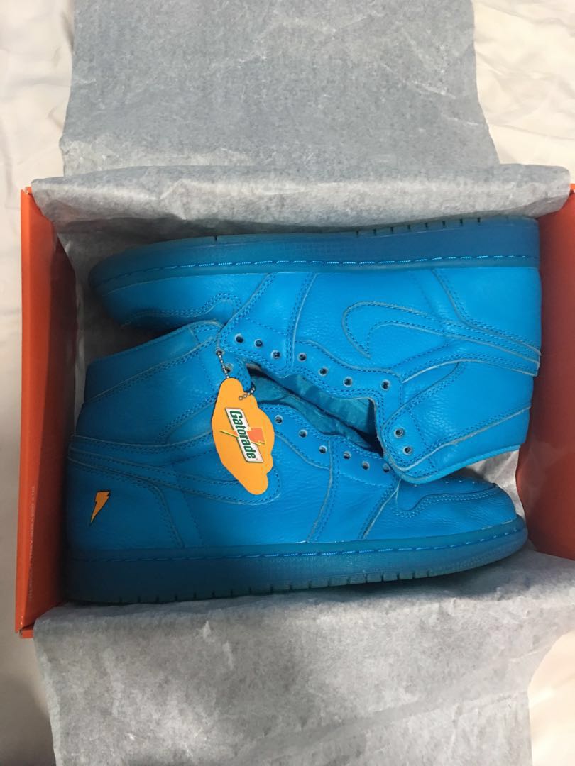 blue gatorade shoes