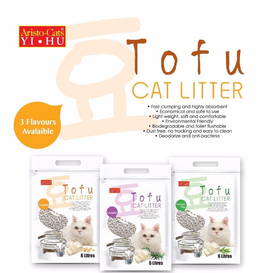 Aristo cats Tofu Litter 6L 6 for 45