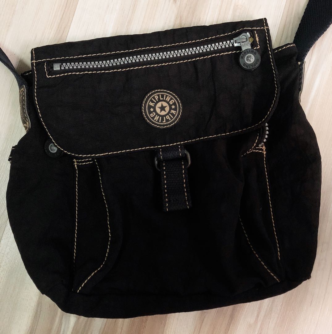 Authentic Black Kipling bag, Women's Fashion, Bags & Wallets, Cross