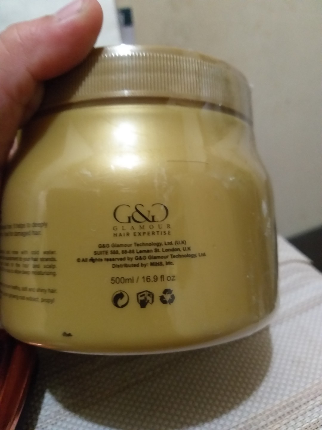 glamour keratin cream