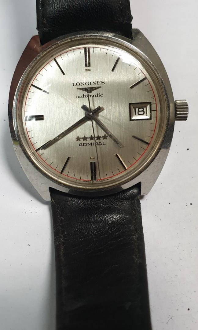 Authentic Longines Admiral 5 Star Automatic watch, Women's Fashion, Watches  \u0026 Accessories, Watches on Carousell