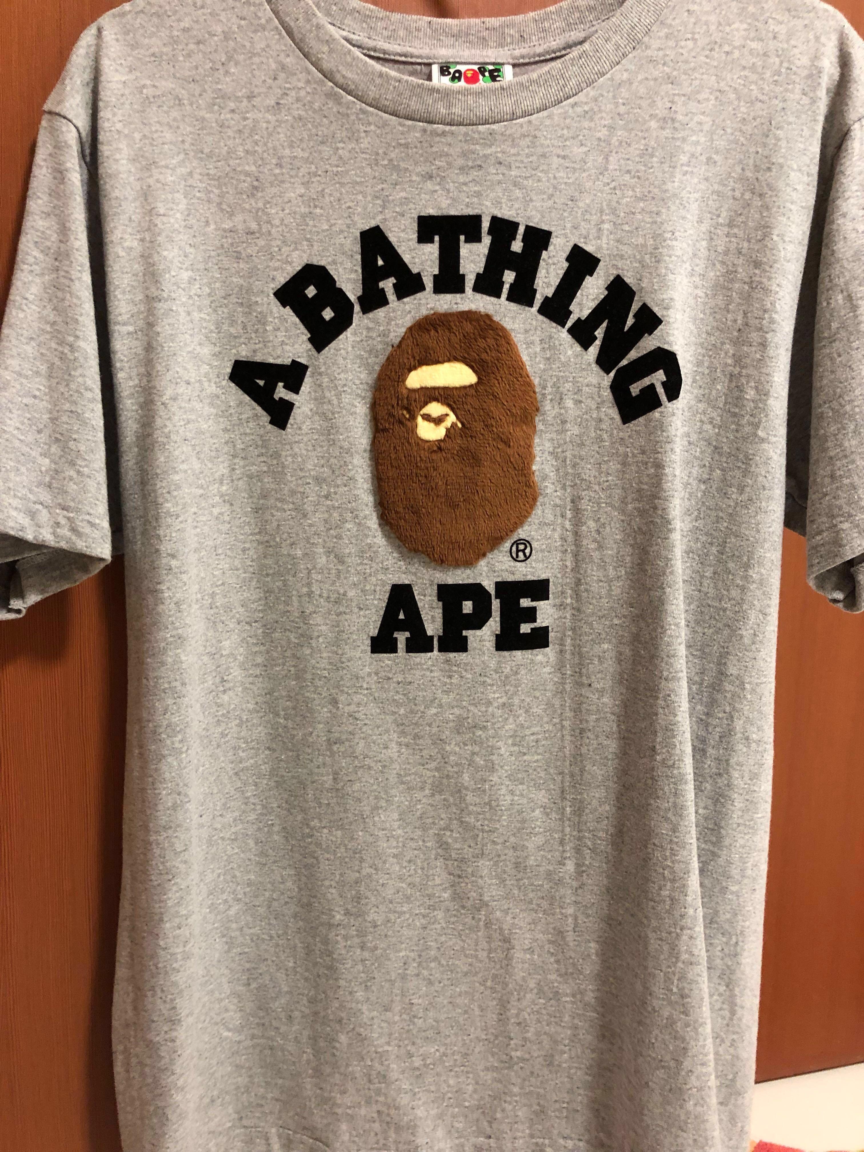 bape fur tee