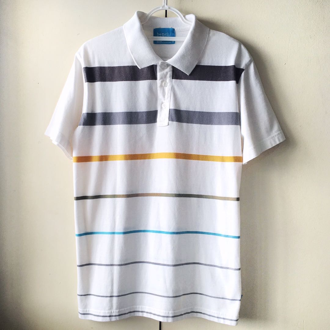 Bench Men s Short Sleeves Polo Shirt Size M Men s Fashion Tops