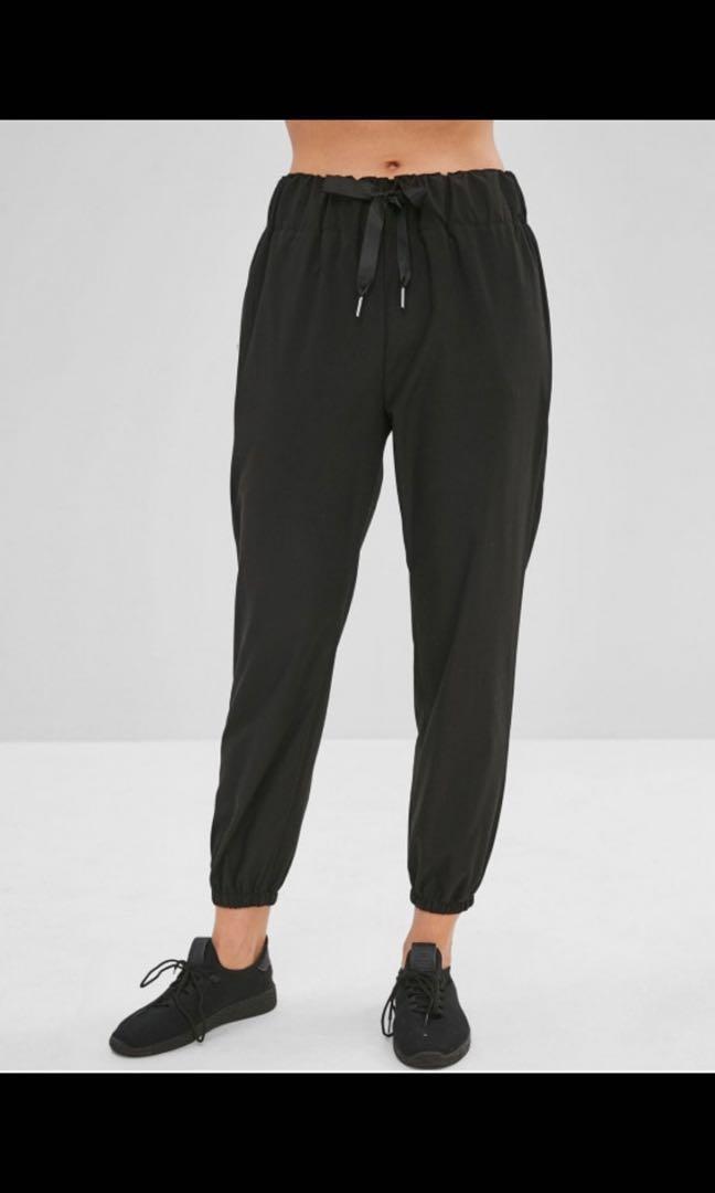 high waisted jogger dress pants