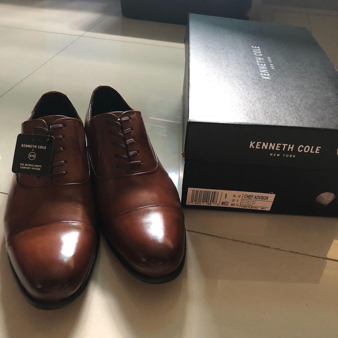 kenneth cole cognac shoes