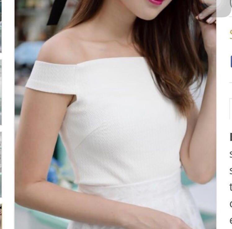 BNIB Thread Theory Brigitte Bardot Embossed Top In White (Category: Sleeveless) located in Singapore. Submitted by sundaycrafter (Listing ID 208007806, Image 2). Description: Brand new in bag. Size XS Also available in navy! Get two for free postage! ✉️Please pay for postage.