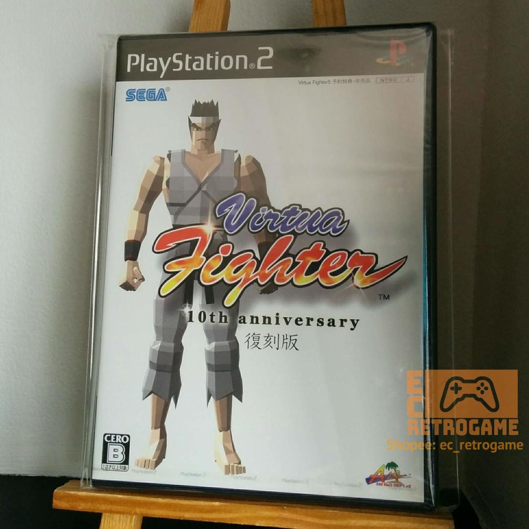 Brand New Virtua Fighter 10th Anniversary Fukkoku Ban Original NTSC-J  Playstation 2 PS2 Game