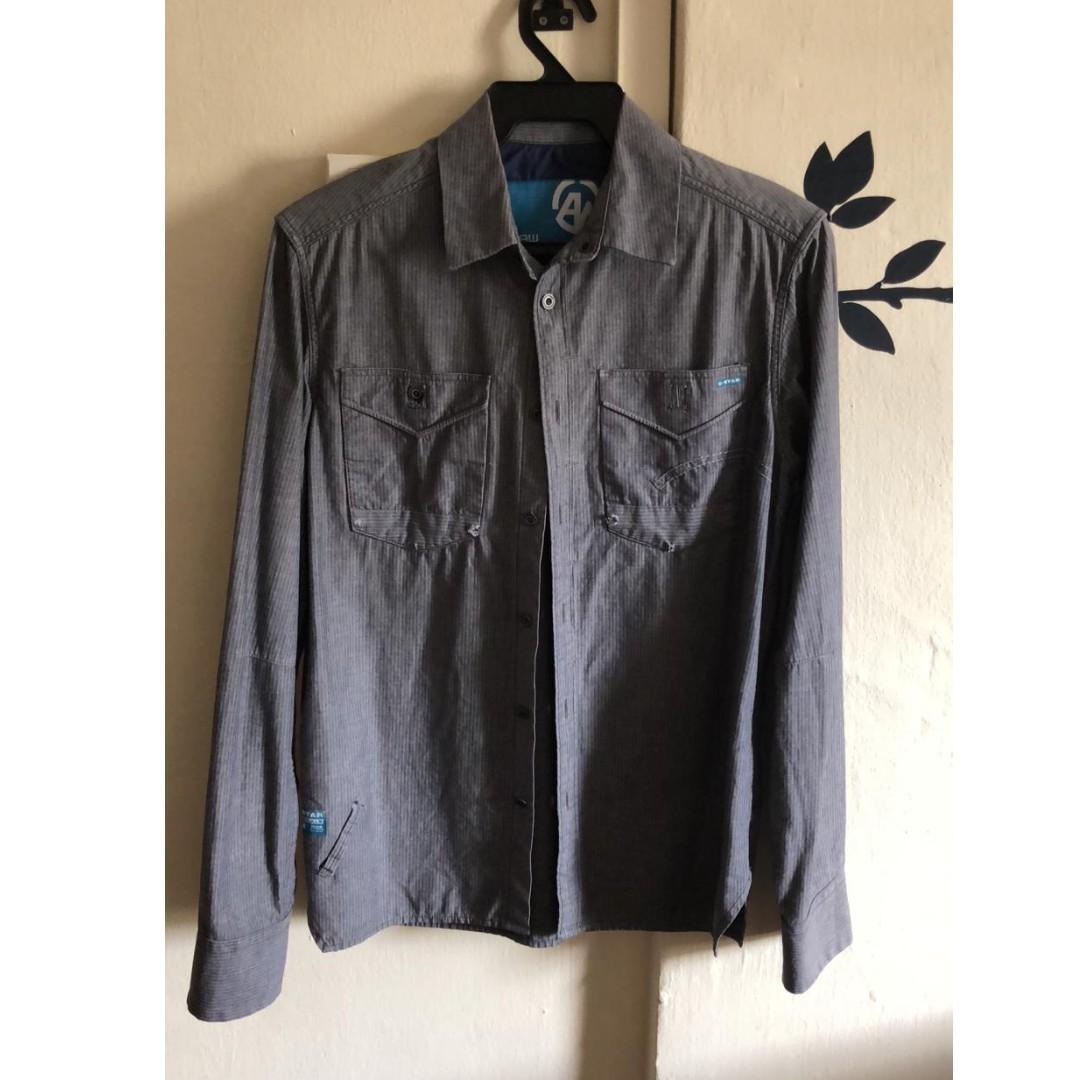 g star raw slim fit shirt