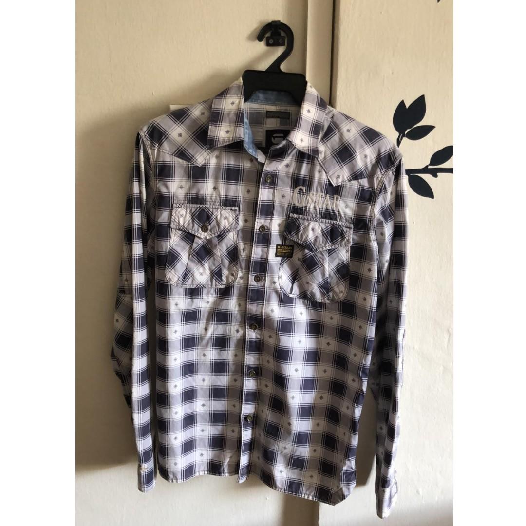 g star raw slim fit shirt