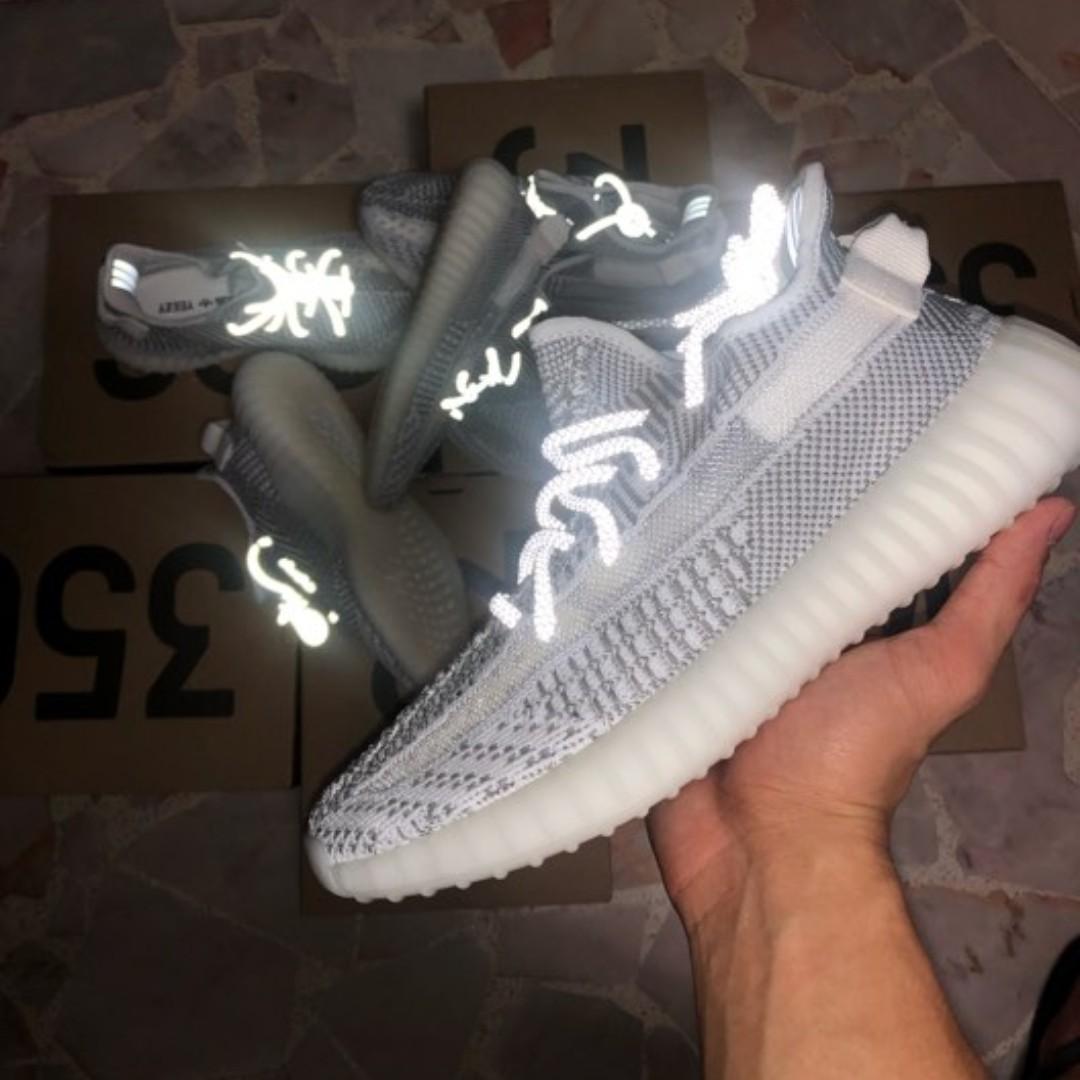 Yeezy Shoes Boost 350 V2 Static Black Reflective Poshmark