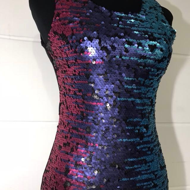Color changing Sequin Dress
