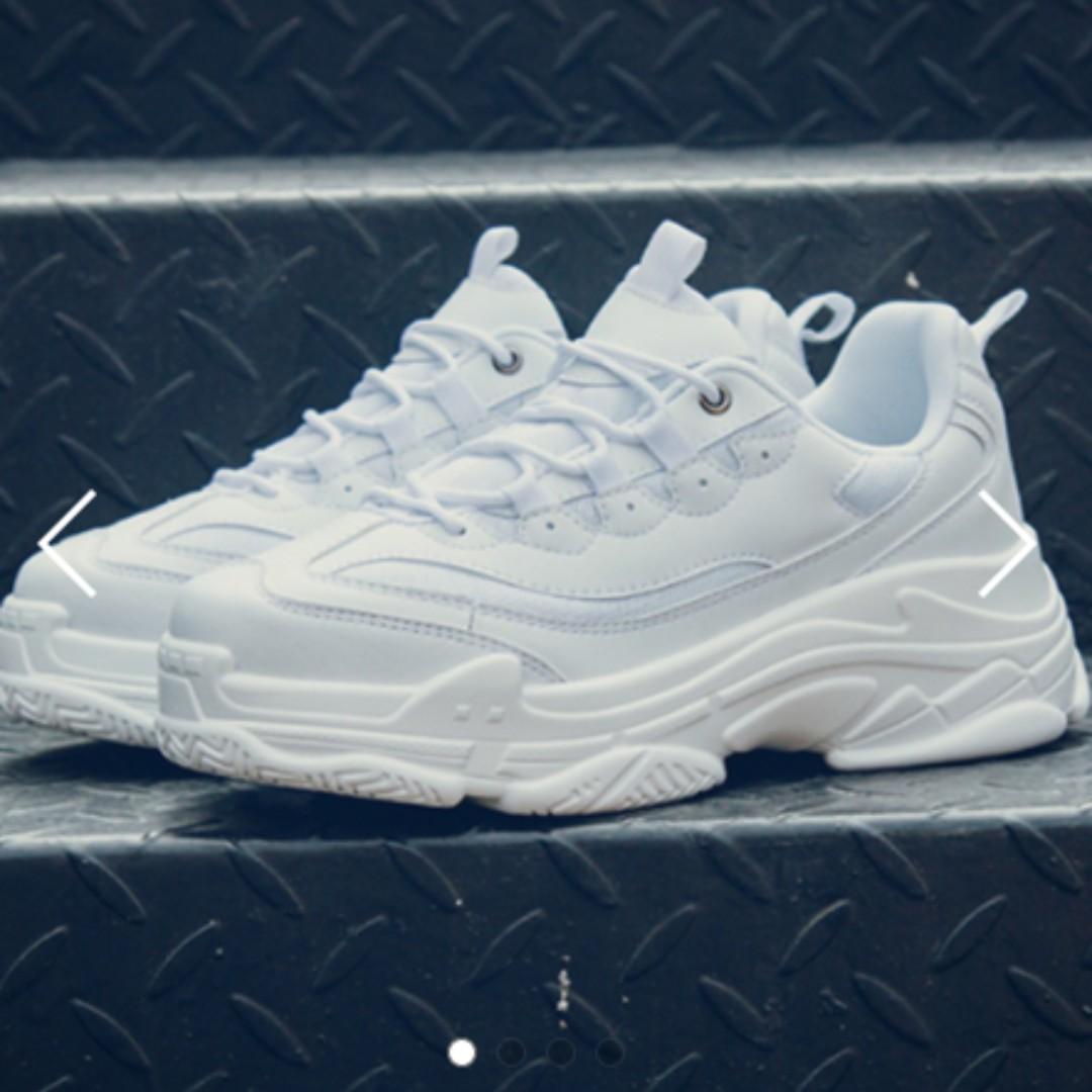 White best sale daddy shoes