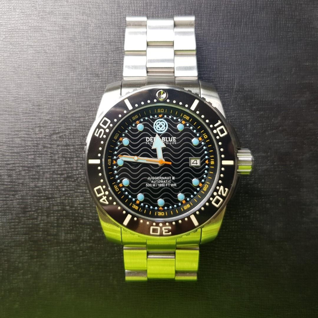 Deep Blue Juggernaut Iii 3 Dive Watch Luxury Watches On Carousell