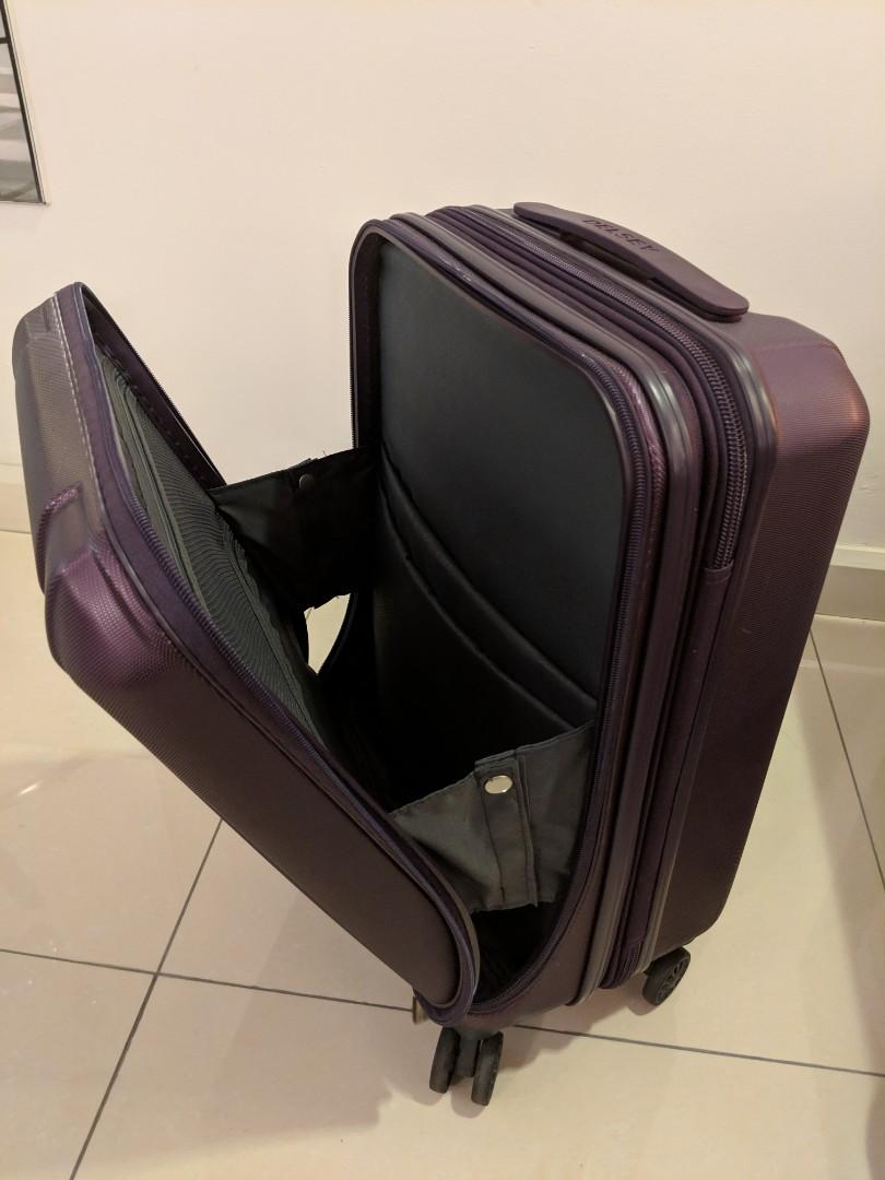 Delsey Helium Shadow Luggage cabin size, Luxury, Bags & Wallets on