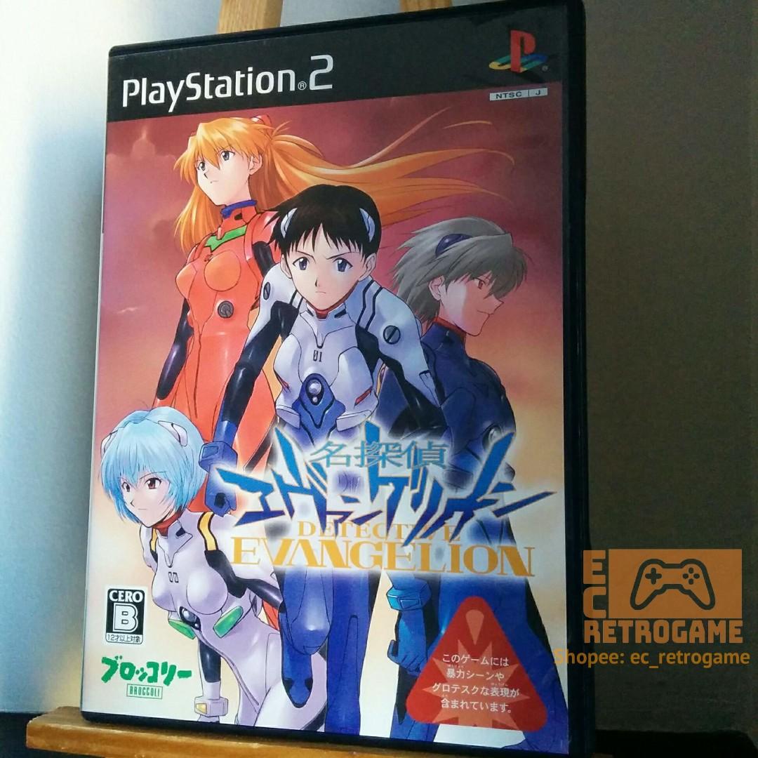 Detective Evangelion Original NTSCJ Playstation 2 PS2 Game, Video