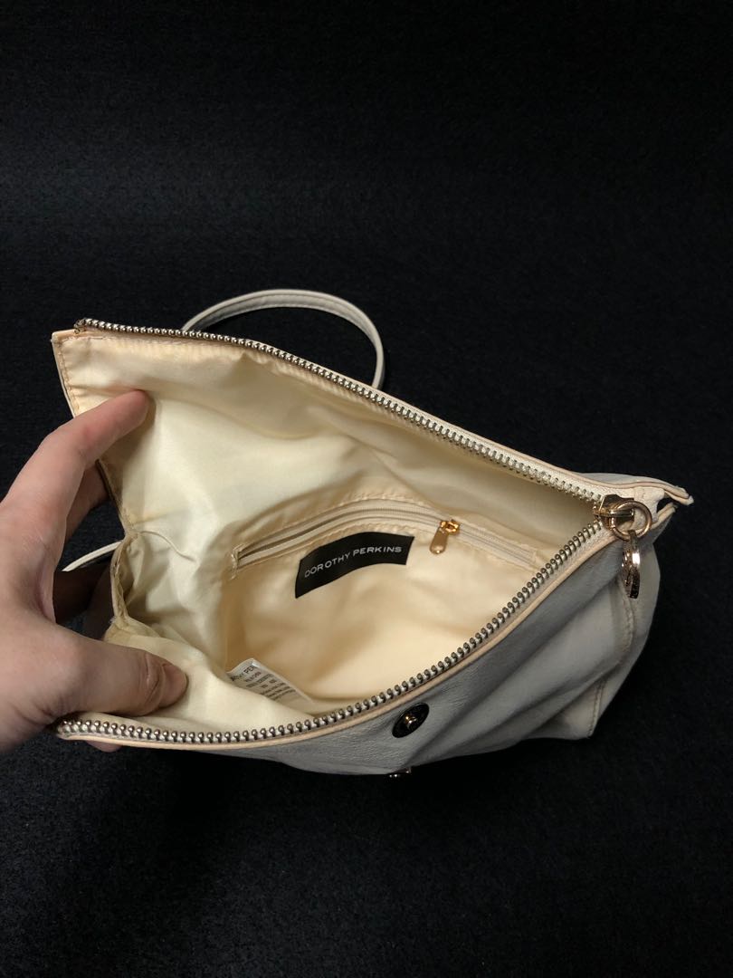 Dorothy perkins white clearance bag