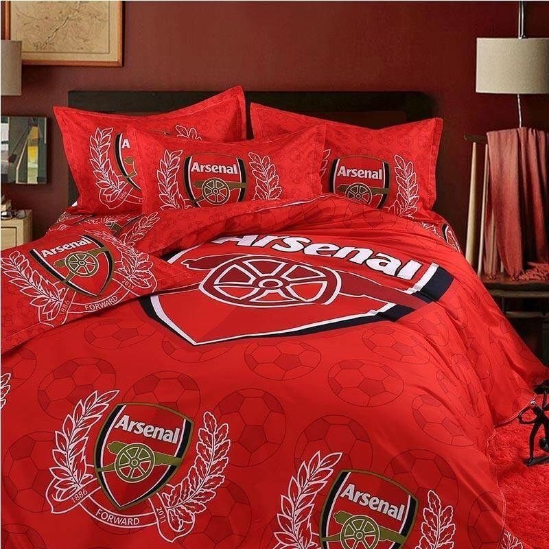 Dream Bedding Set Full 6 In 1 Arsenal Queen Size Only
