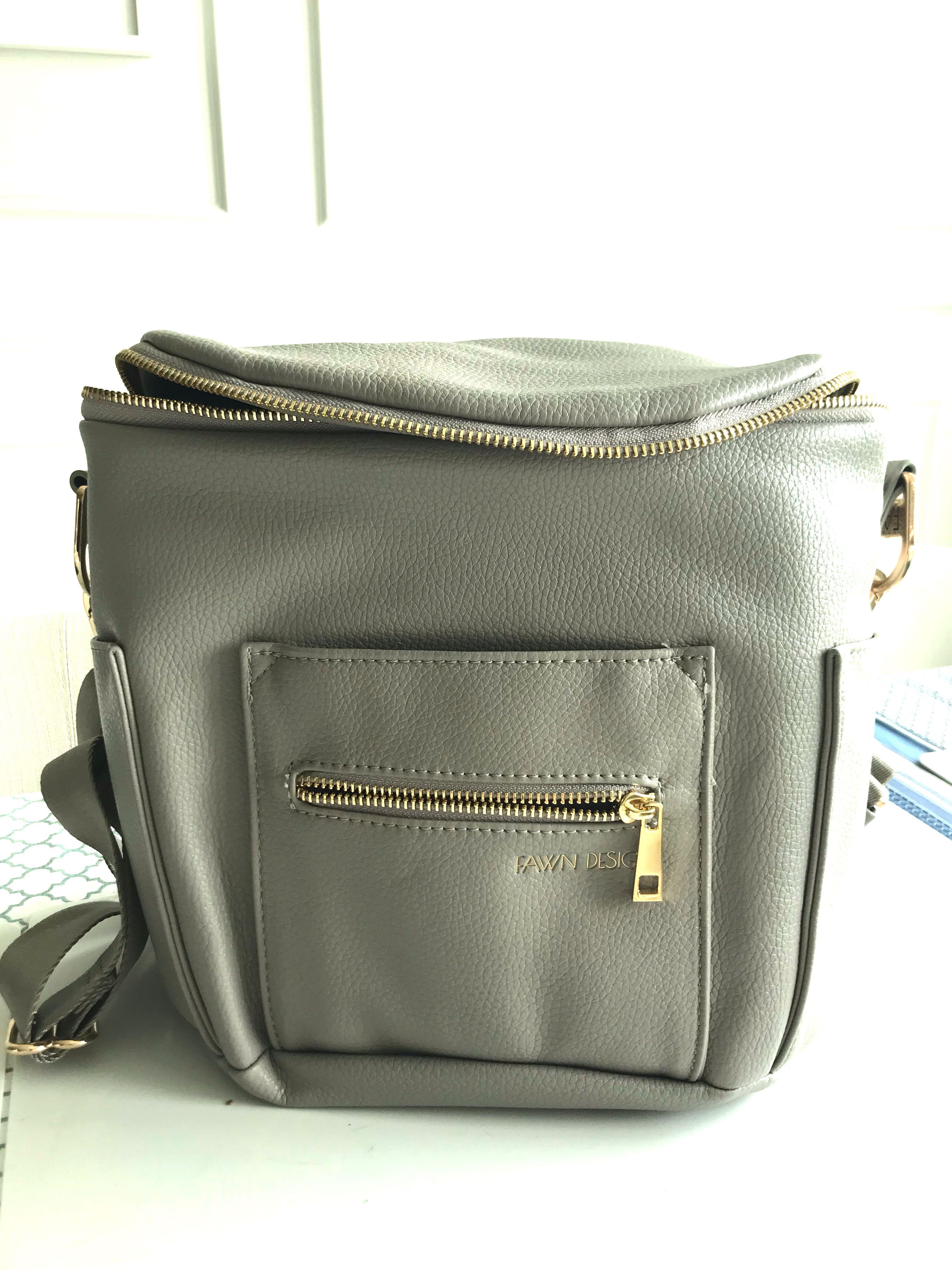 fawn design drawstring bag