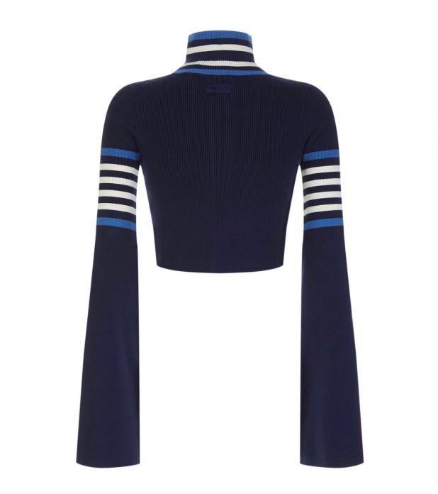 Fenty Puma Zip up Turtleneck Crop Sweater