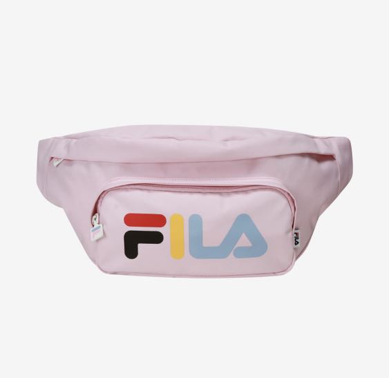 pink fila bum bag