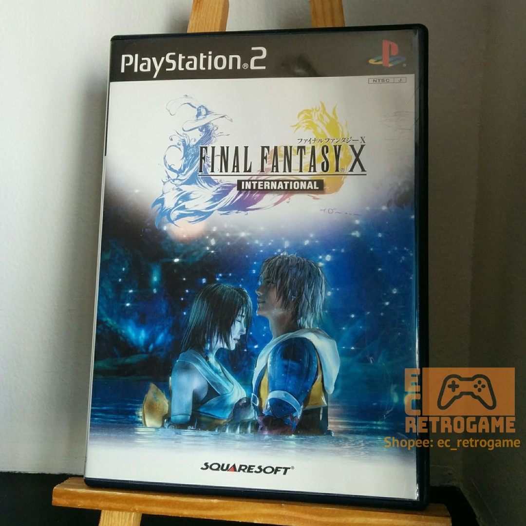 Final Fantasy X International Original Ntsc J Playstation 2 Ps2 Game Video Gaming Video Games On Carousell