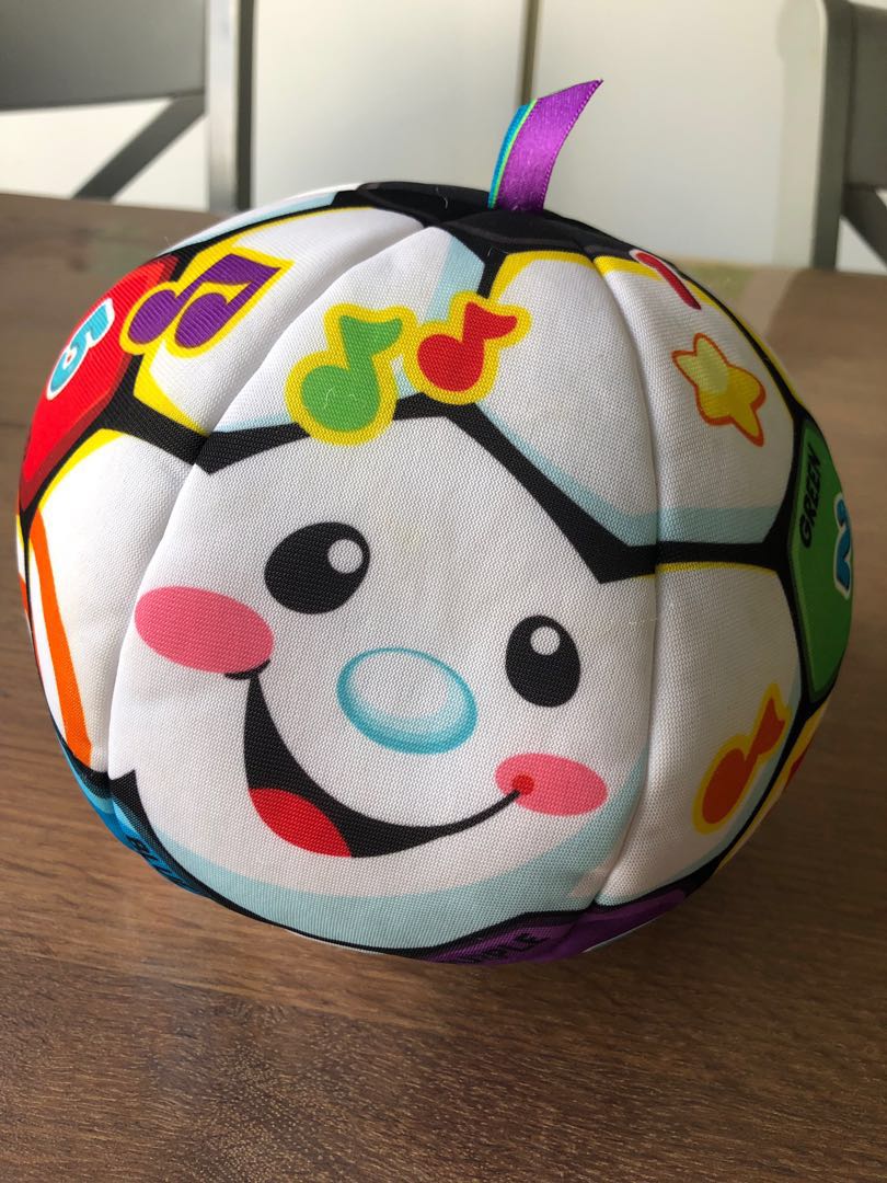 fisher price laugh and learn singin soccer ball