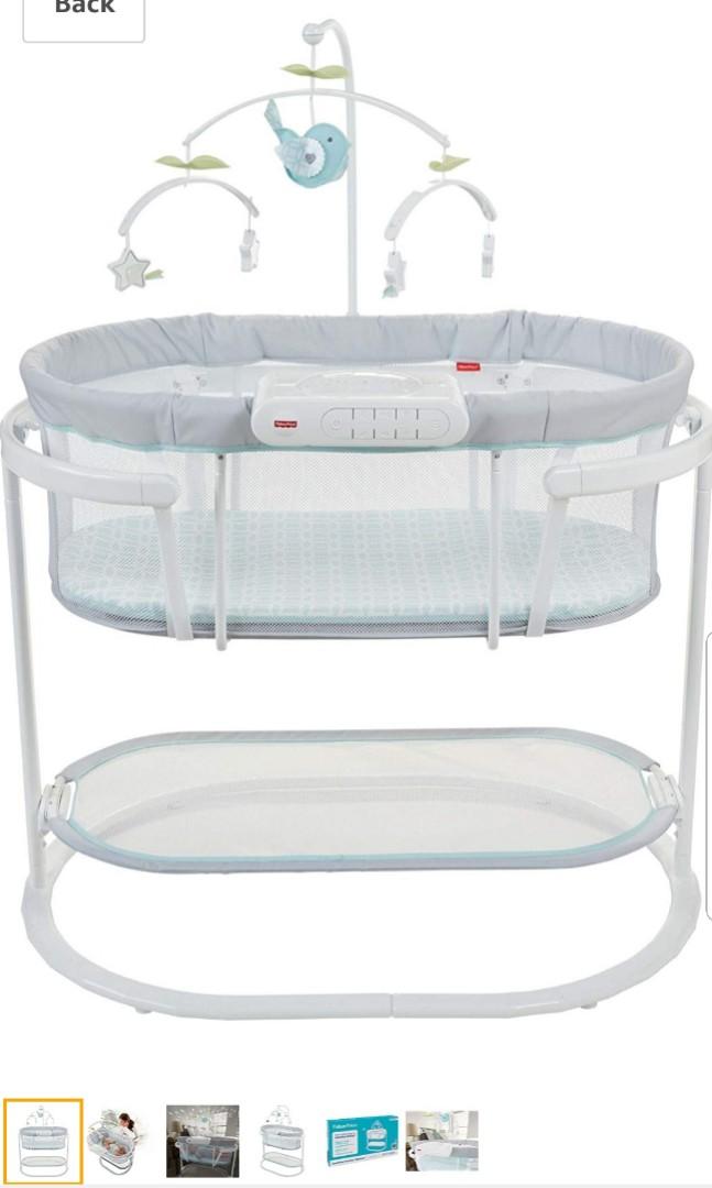 fisher price smooth motion bassinet