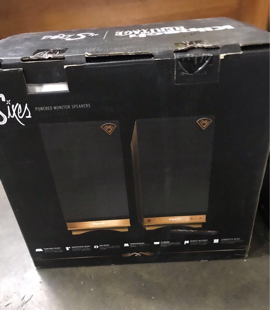 Flash Deal Klipsch The Sixes Powered Monitor Speaker