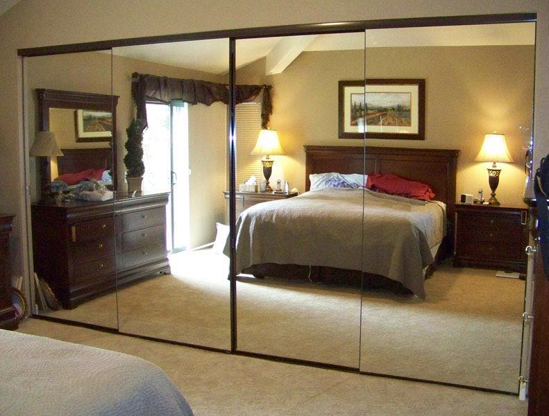 Full Height Mirror Storage Cupboard Doors Furniture Others On Carousell