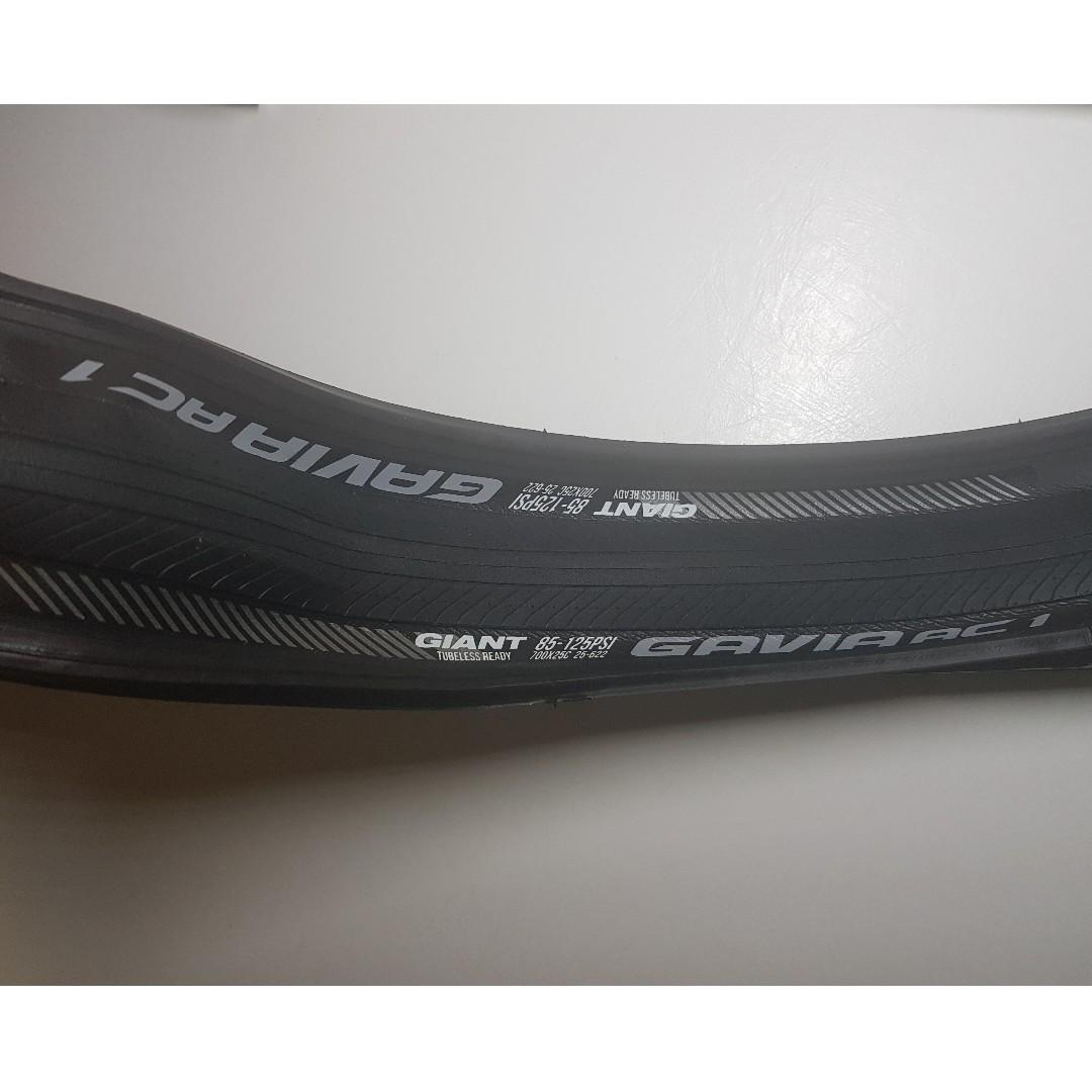 giant gavia 1 tubeless 700x25 folding