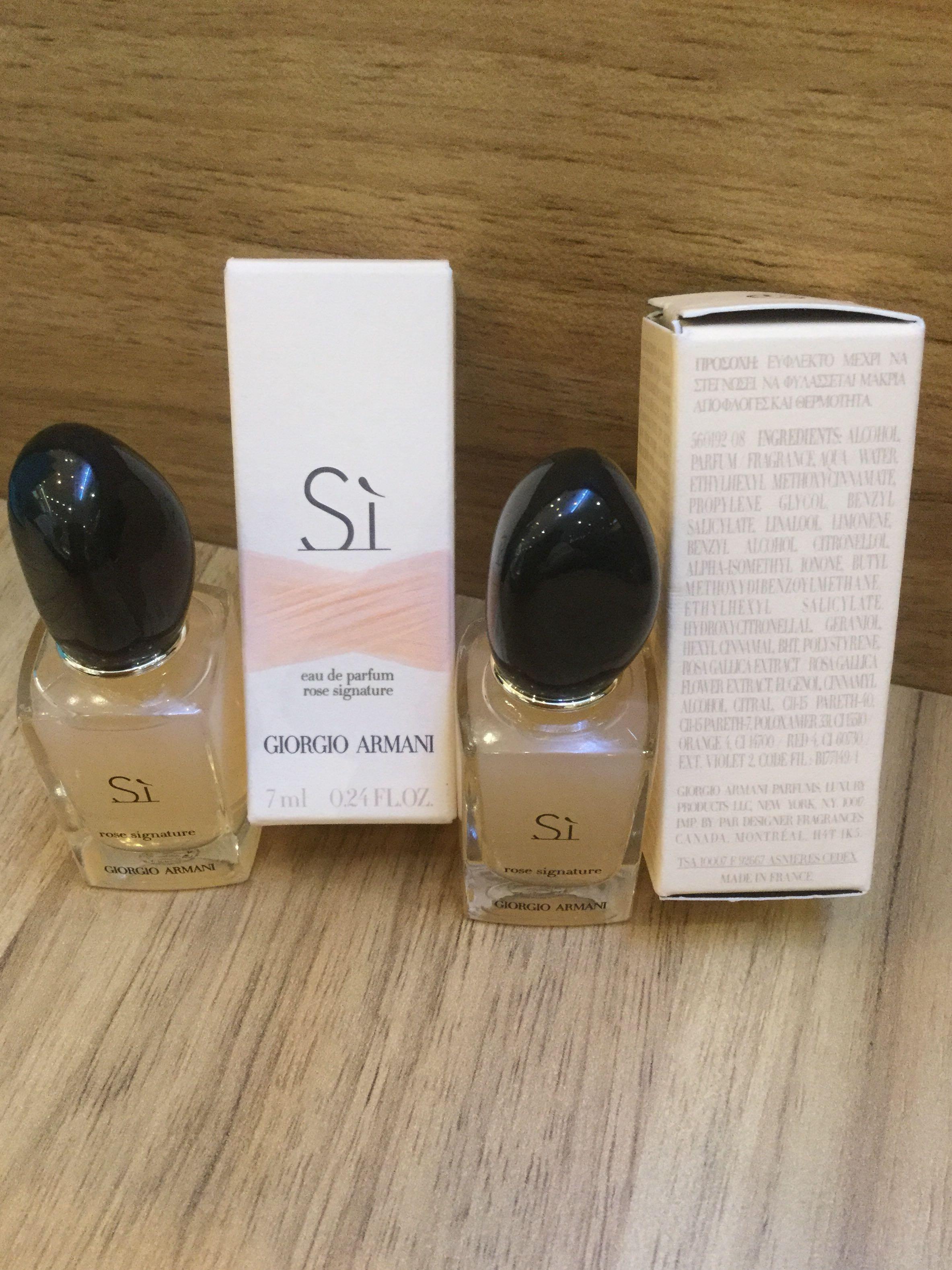 Si discount armani rosa