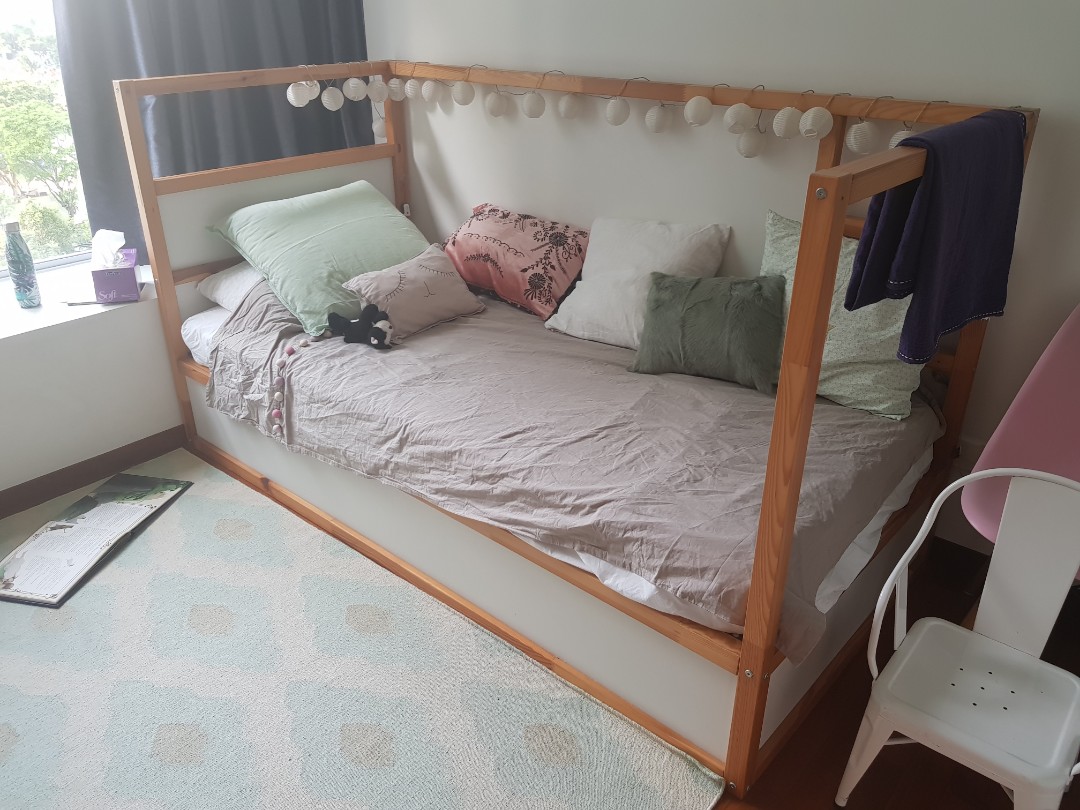 Ikea reversible new arrivals bed
