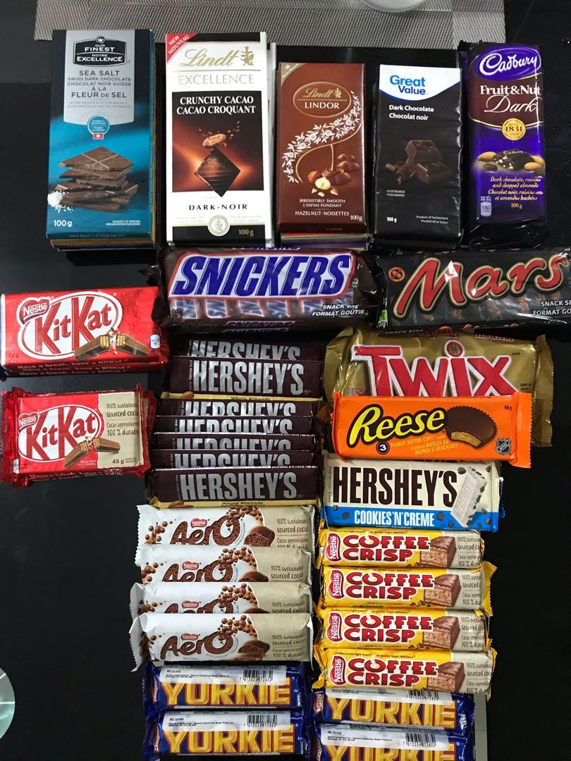 Where is sales chocolate imported from