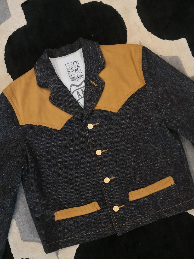 Junko Shimada Western Style Denim Jacket, Men's Fashion, Tops