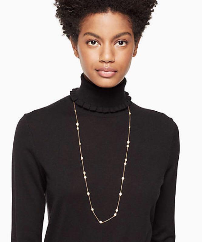 Kate spade gatsby hotsell dot mini scatter necklace