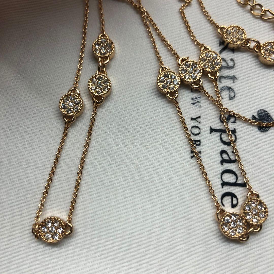 Kate spade gatsby deals dot mini scatter necklace