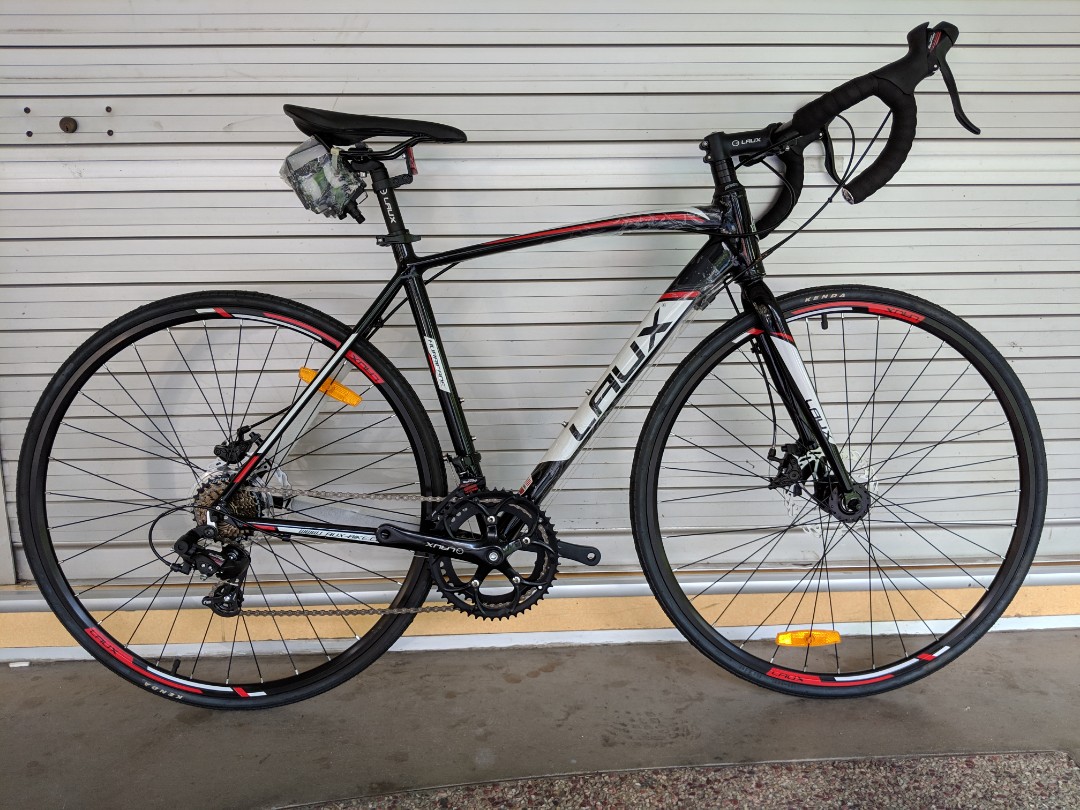 LAUX Hurricane Road Bike (Black Red 