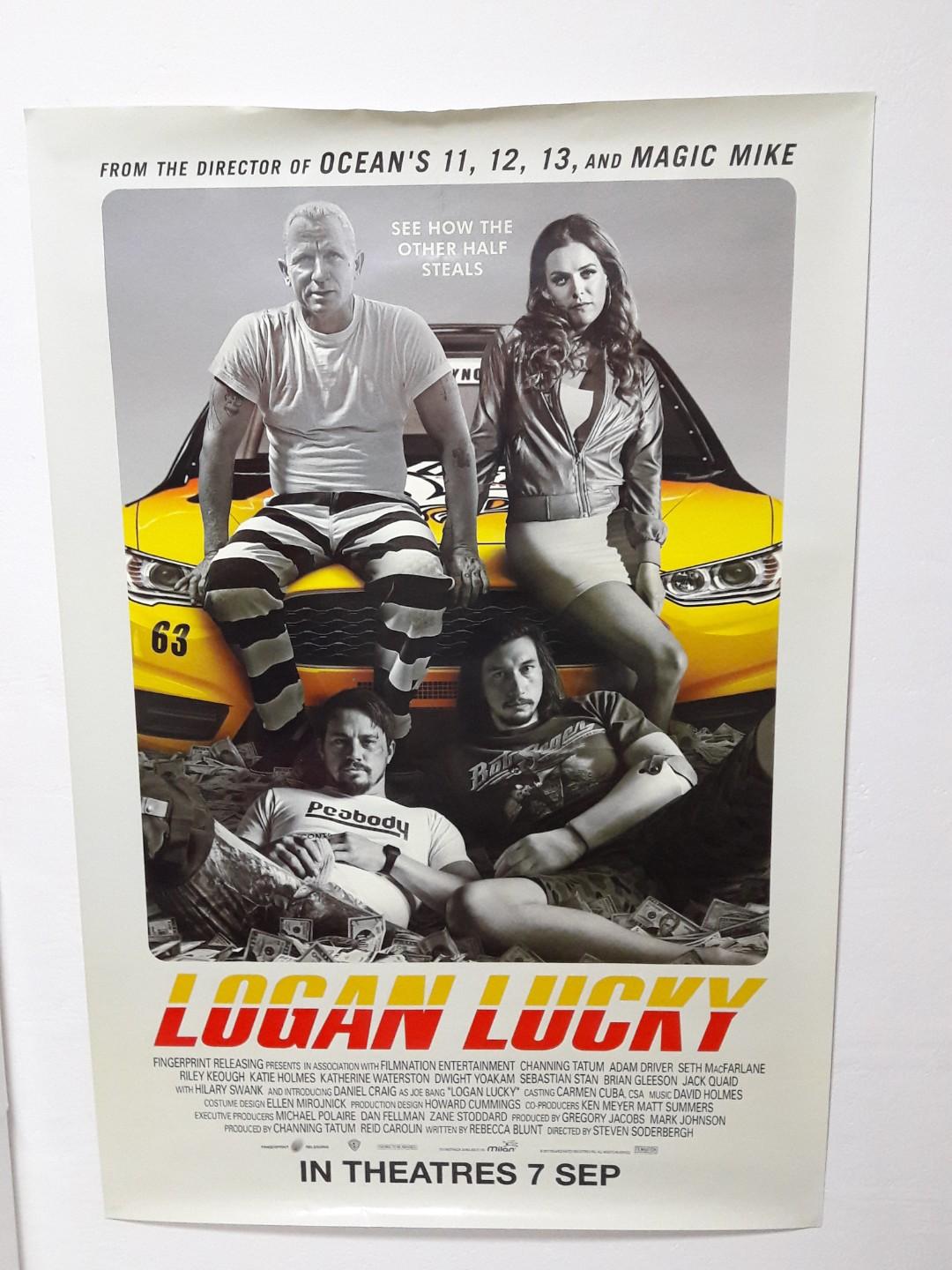 Logan Lucky Movie Poster Hobbies Toys Memorabilia