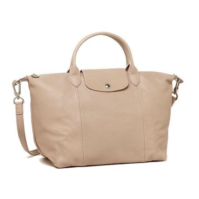 Longchamp discount cuir medium