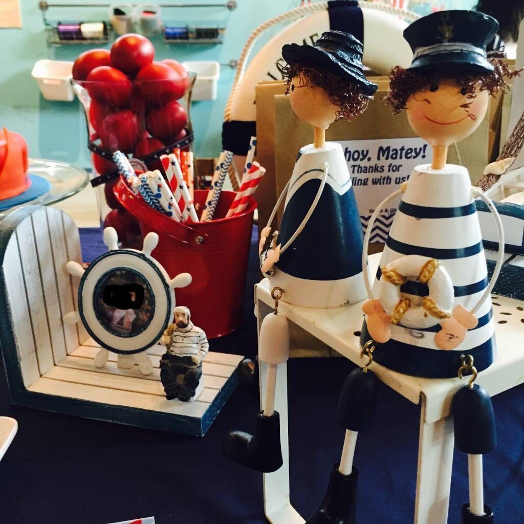 Nautical Navy Theme Party Decorations Furniture Home Decor